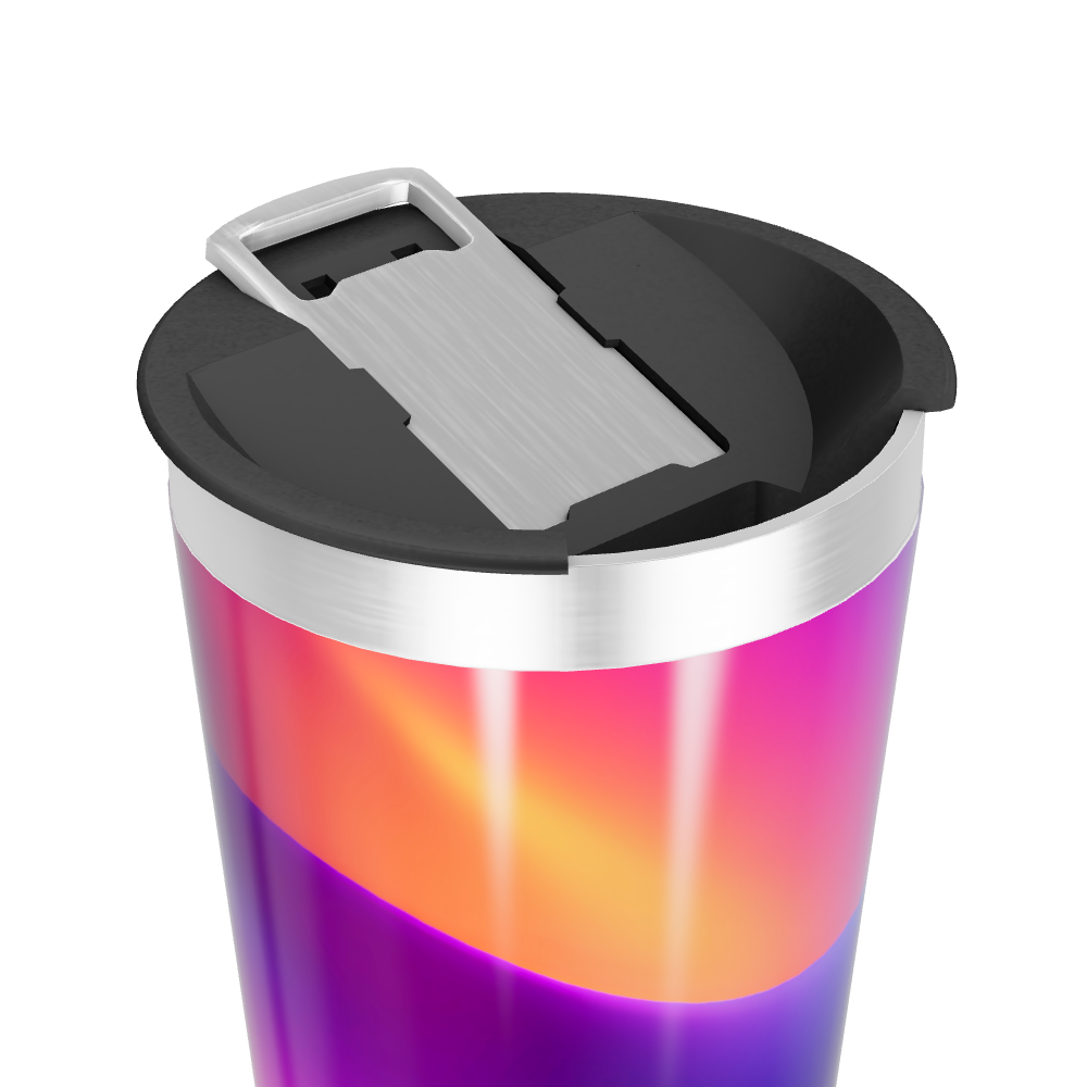Copo Térmico - Estampa Degradê Colorida