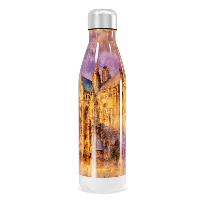 Garrafa Inox - Estampa Cidade Colorida