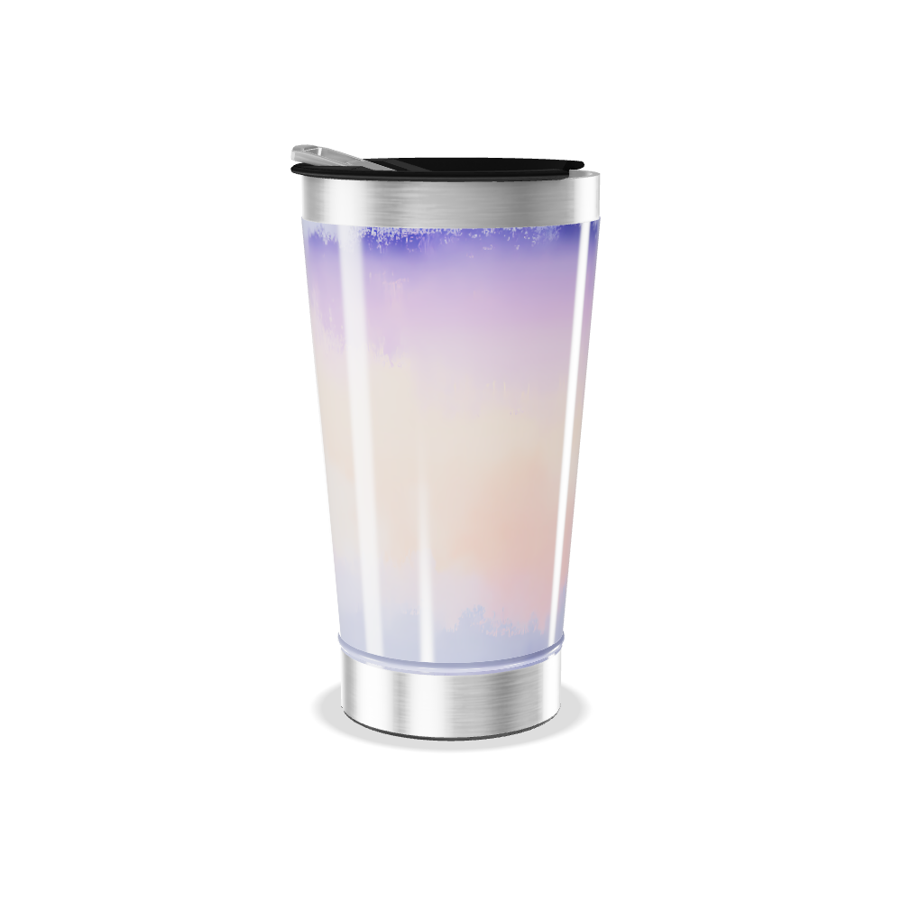 Copo Térmico - Degradê Roxo e Rosa