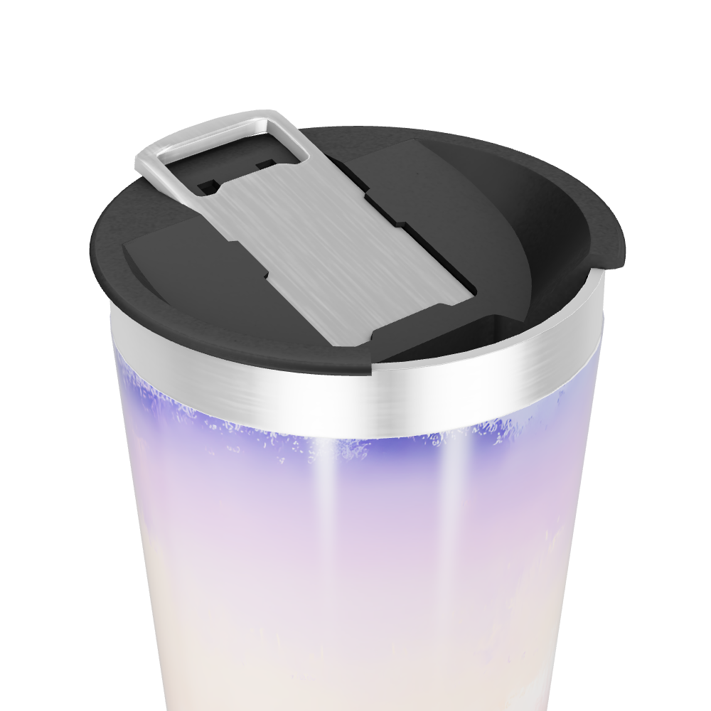 Copo Térmico - Degradê Roxo e Rosa