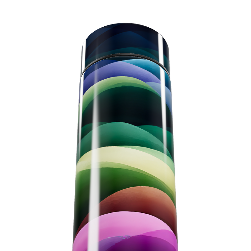 Garrafa Térmica Touch - Colorida Digital Inox