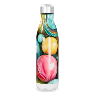 Garrafa Inox Estampada - Planetas Coloridos