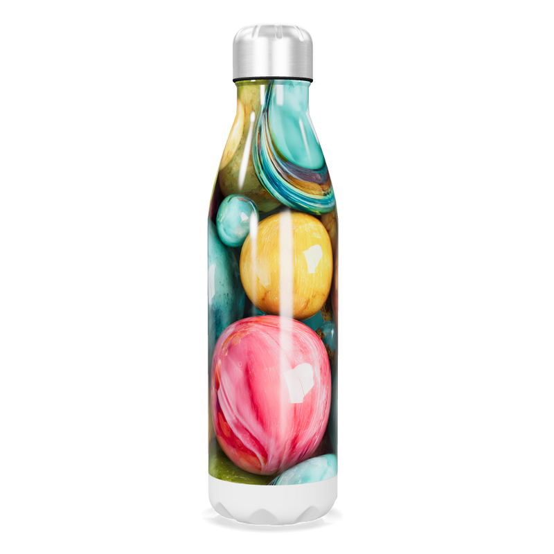 Garrafa Inox Estampada - Planetas Coloridos