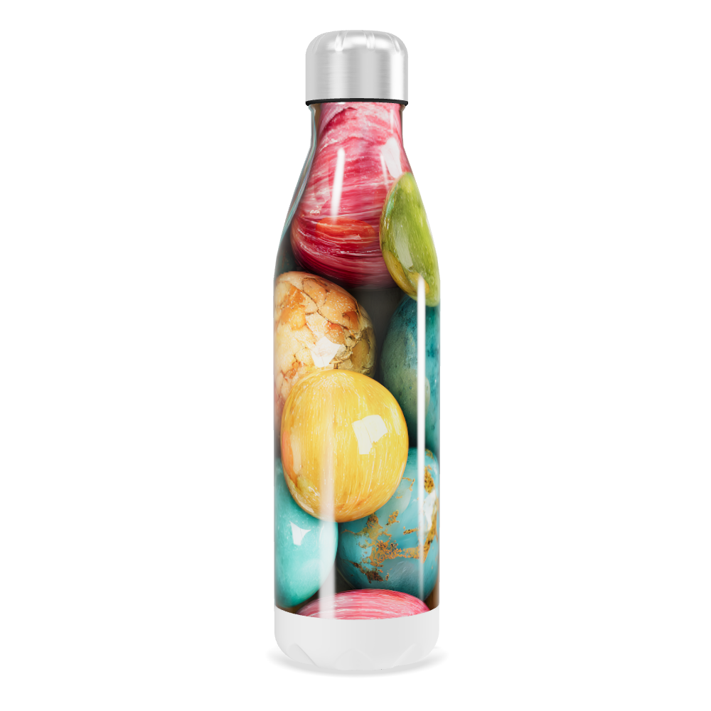 Garrafa Inox Estampada - Planetas Coloridos