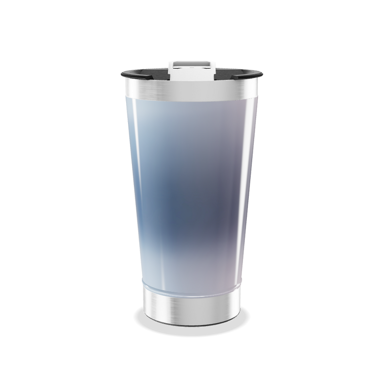 Copo Térmico - Degradê Azul Aço Inox