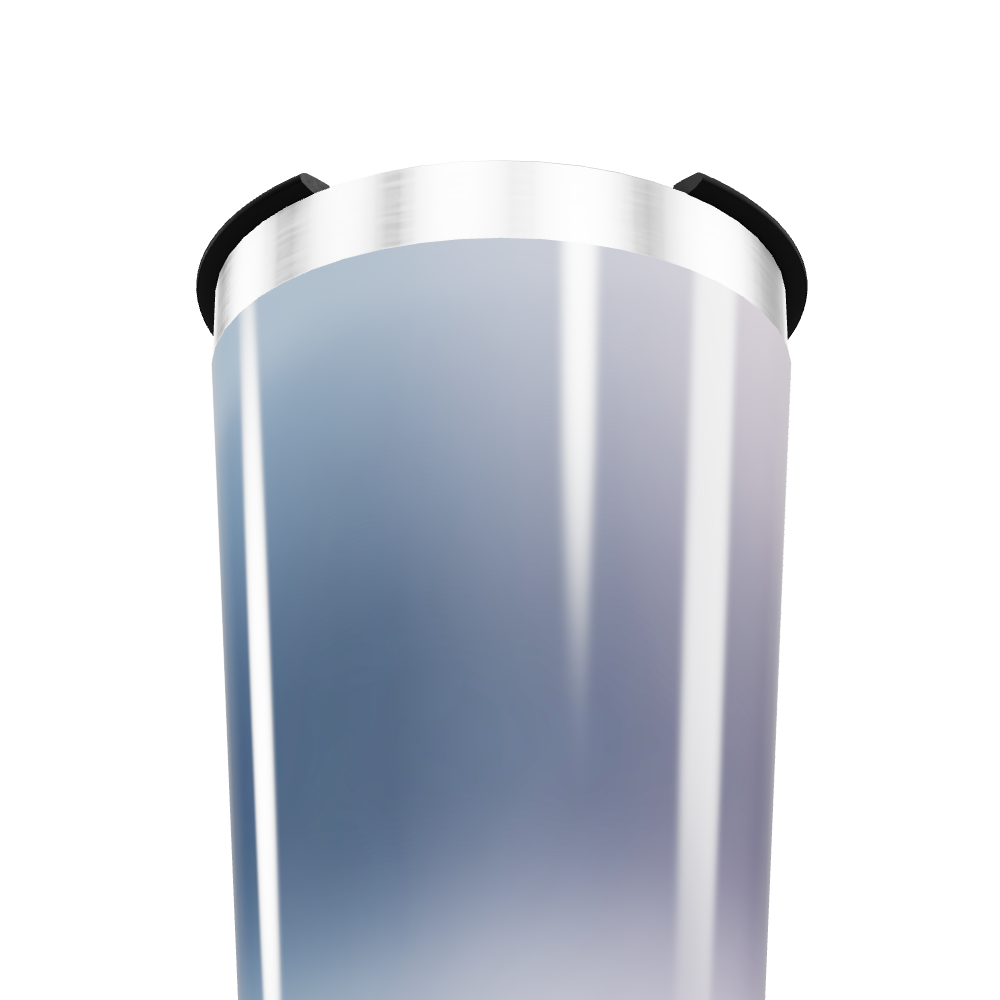 Copo Térmico - Degradê Azul Aço Inox