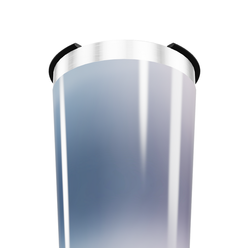 Copo Térmico - Degradê Azul Aço Inox