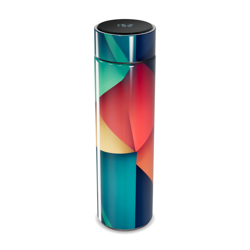 Garrafa Térmica Touch - Estampa Colorida