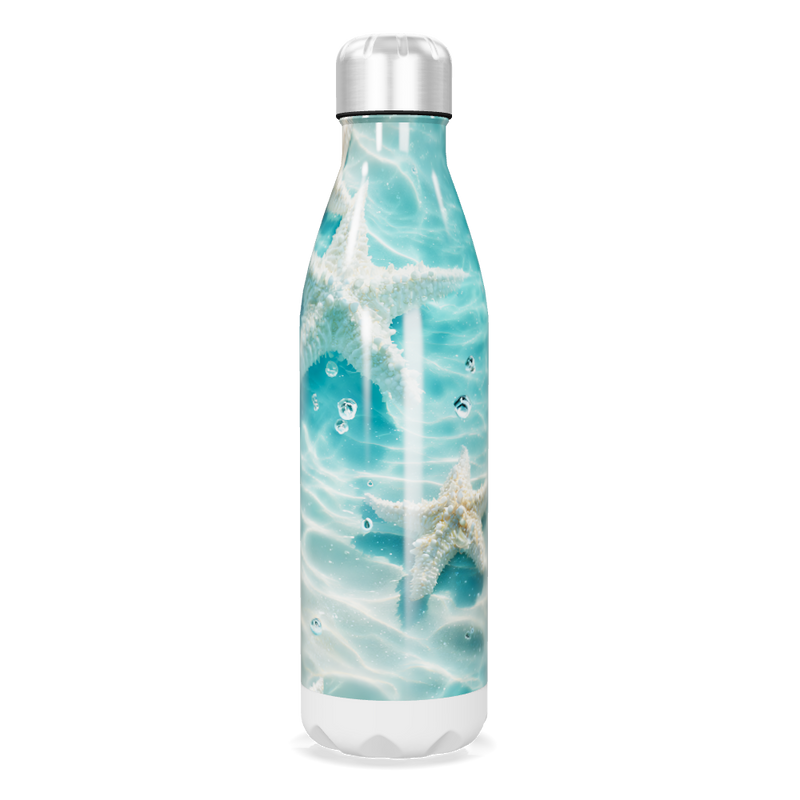 Garrafa Inox Estampada Estrelas do Mar