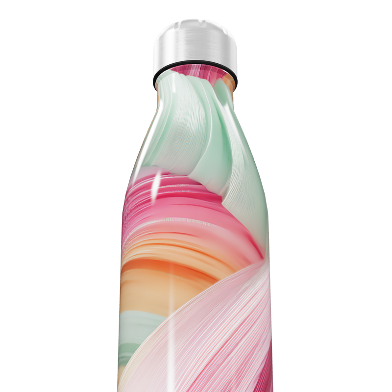 Garrafa Inox - Estampa Colorida 500ml