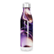 Garrafa Inox - Roxa com Design Abstrato