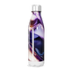 Garrafa Inox - Roxa com Design Abstrato