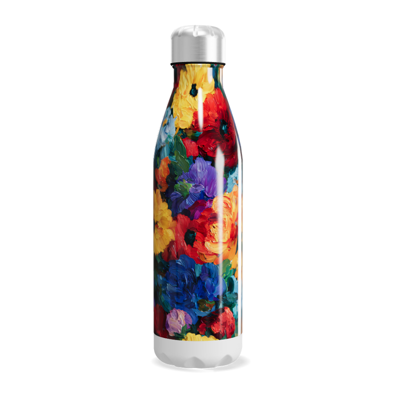 Garrafa Inox - Floral Colorida 500ml