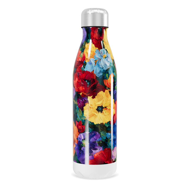 Garrafa Inox - Floral Colorida 500ml