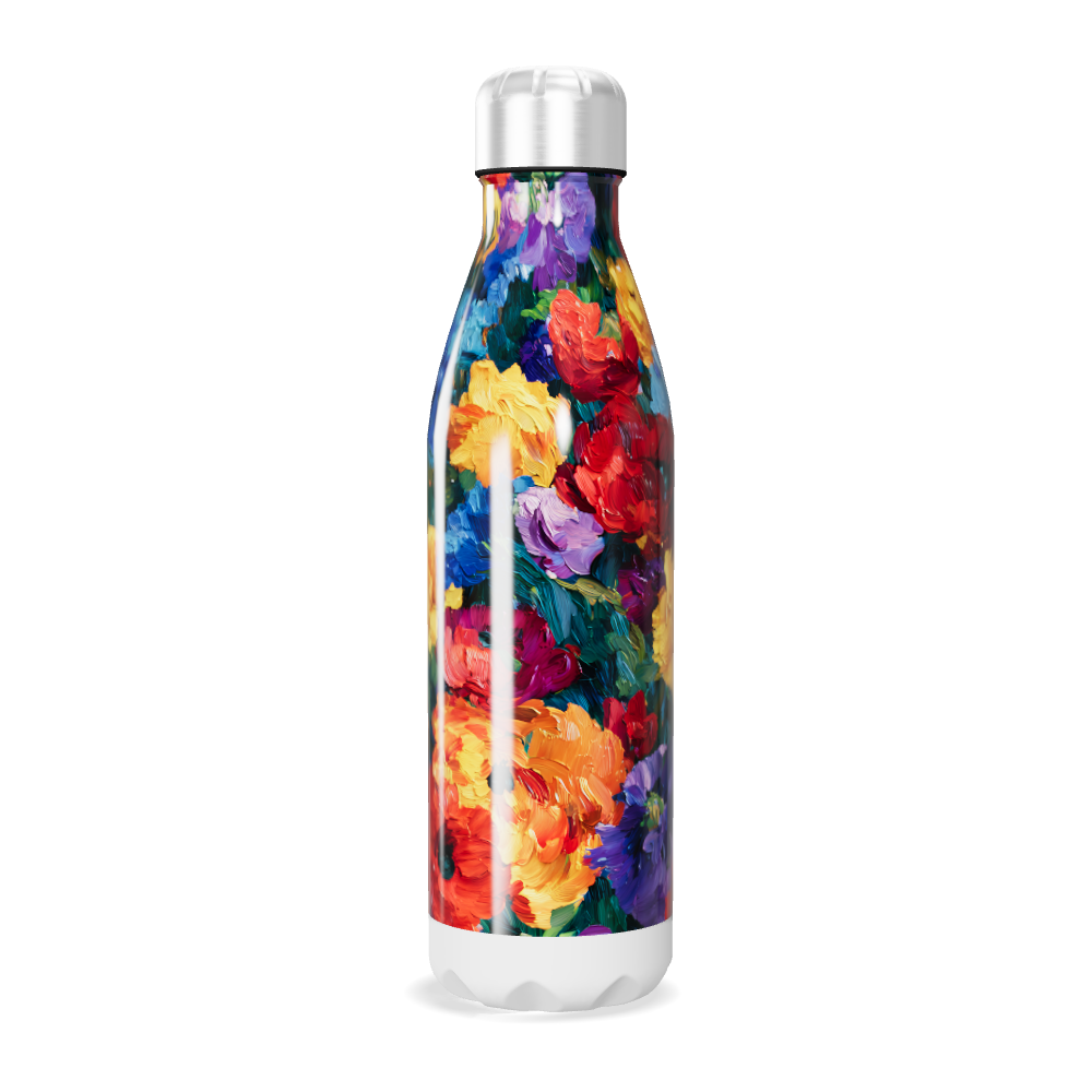 Garrafa Inox - Floral Colorida 500ml