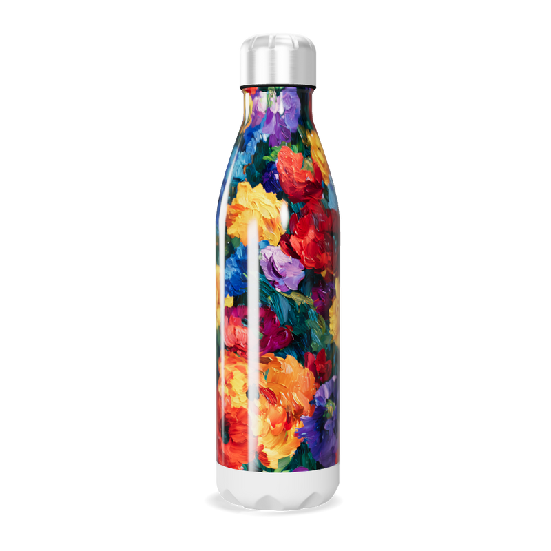 Garrafa Inox - Floral Colorida 500ml