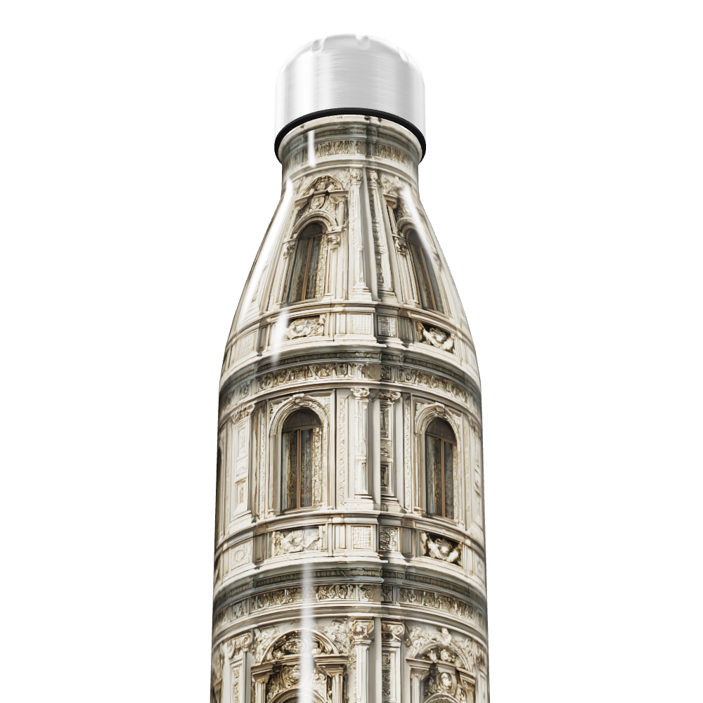 Garrafa Inox - Estampa Arquitetura