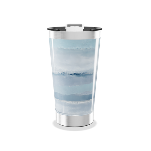 Copo Térmico - Azul Aço Inox