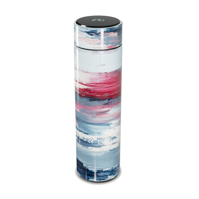 Garrafa Térmica Touch - Pinceladas Coloridas