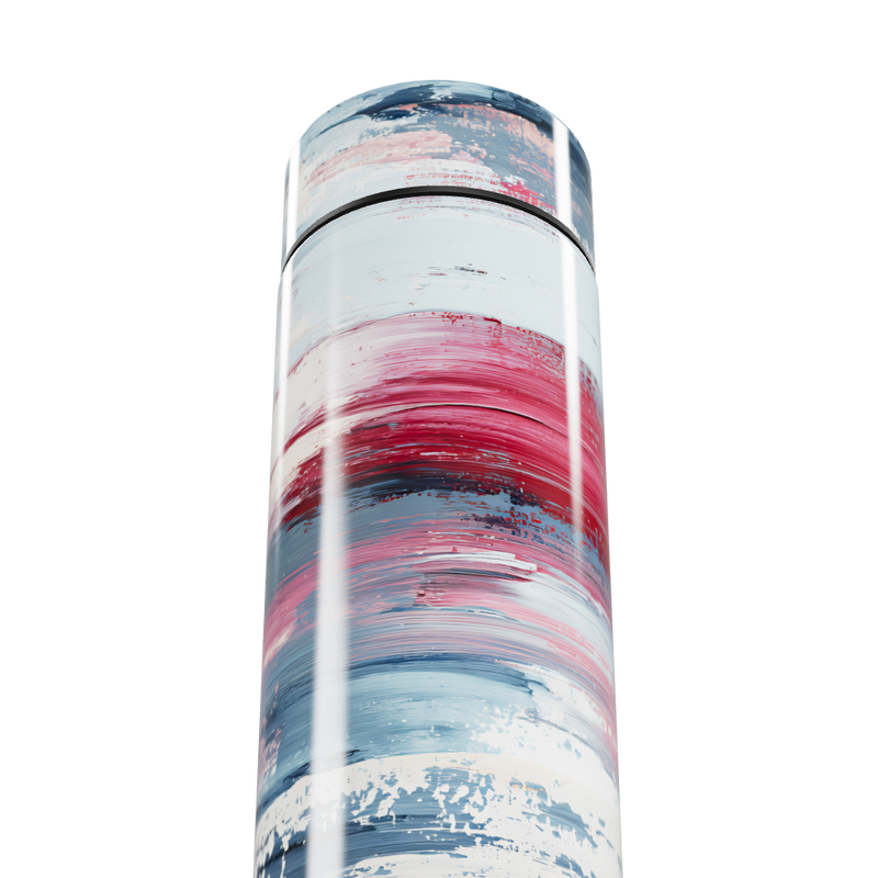 Garrafa Térmica Touch - Pinceladas Coloridas