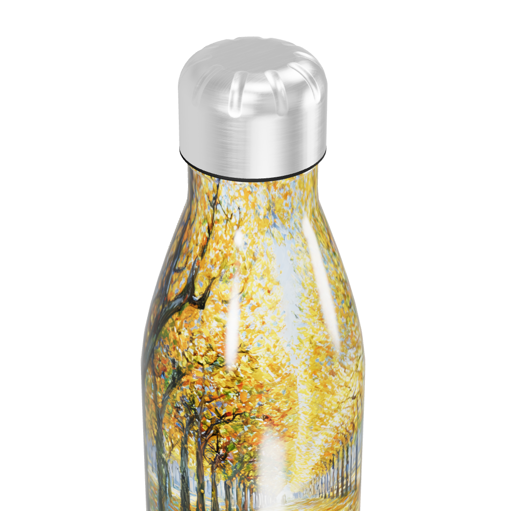 Garrafa Inox Pintura Paisagem