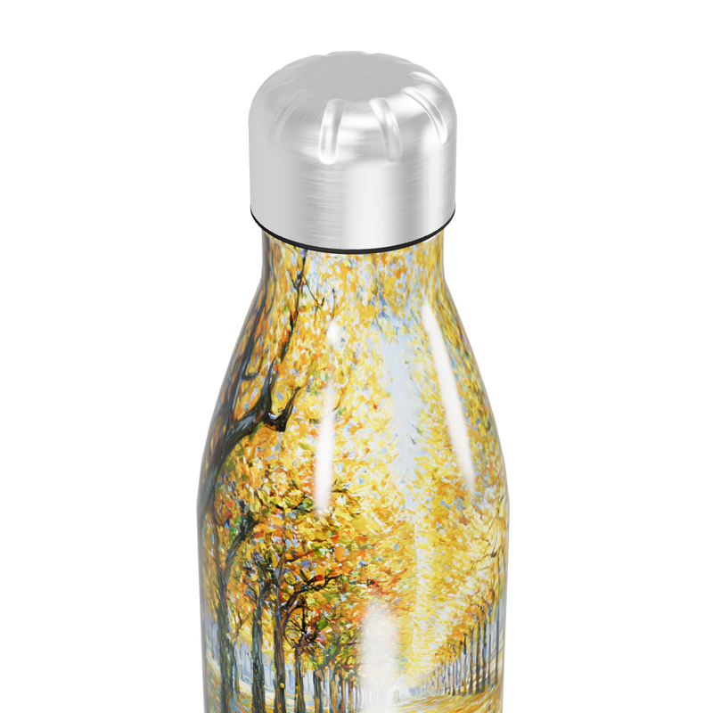 Garrafa Inox Pintura Paisagem