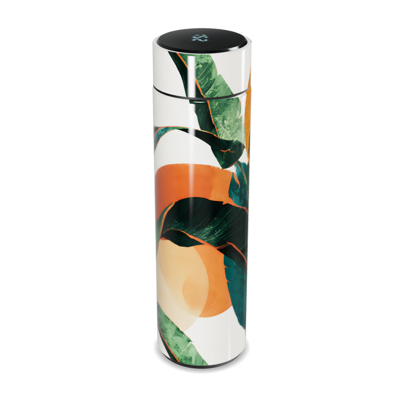 Garrafa Térmica Touch - Folhagem Tropical