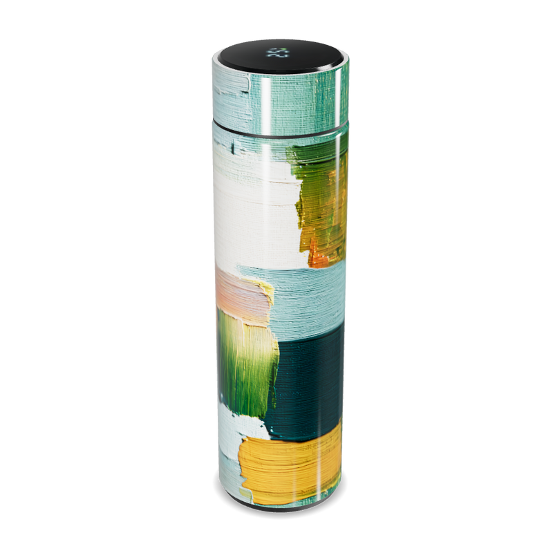 Garrafa Térmica Touch - Design Colorido Pintura