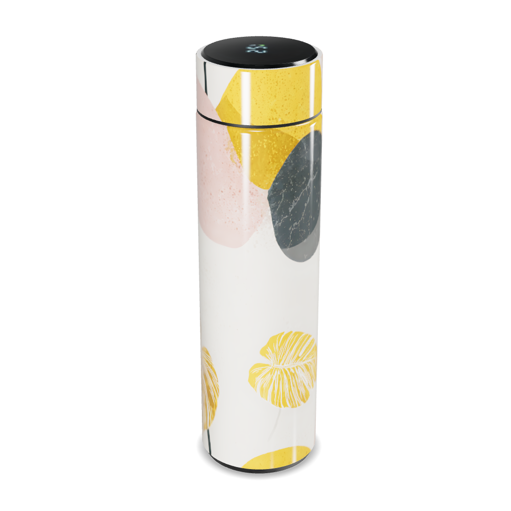 Garrafa Térmica Touch - Folhas Coloridas 500ml