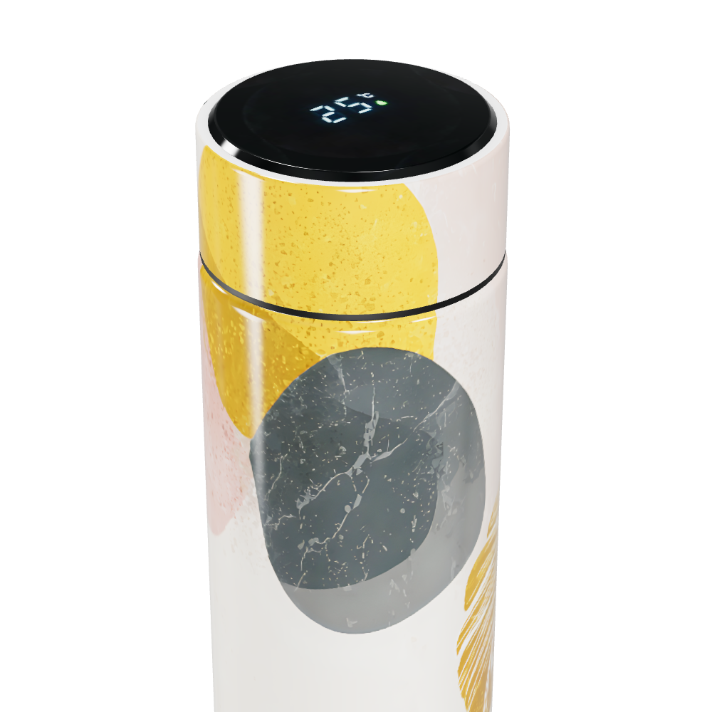 Garrafa Térmica Touch - Folhas Coloridas 500ml