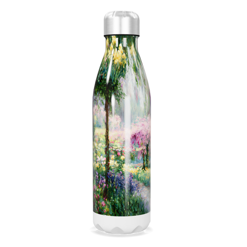 Garrafa Inox - Estampa Jardim Florido