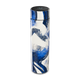 Garrafa Térmica Touch - Azul e Branca com Estampa