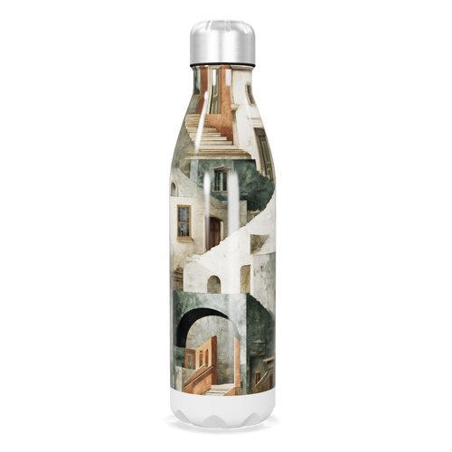 Garrafa Inox - Estampa Arquitetura