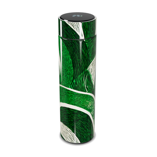 Garrafa Térmica Touch - Verde com Estampa