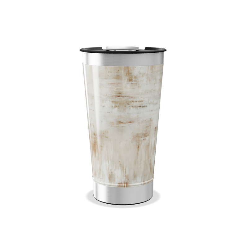 Copo Térmico - Efeito Madeira Bege