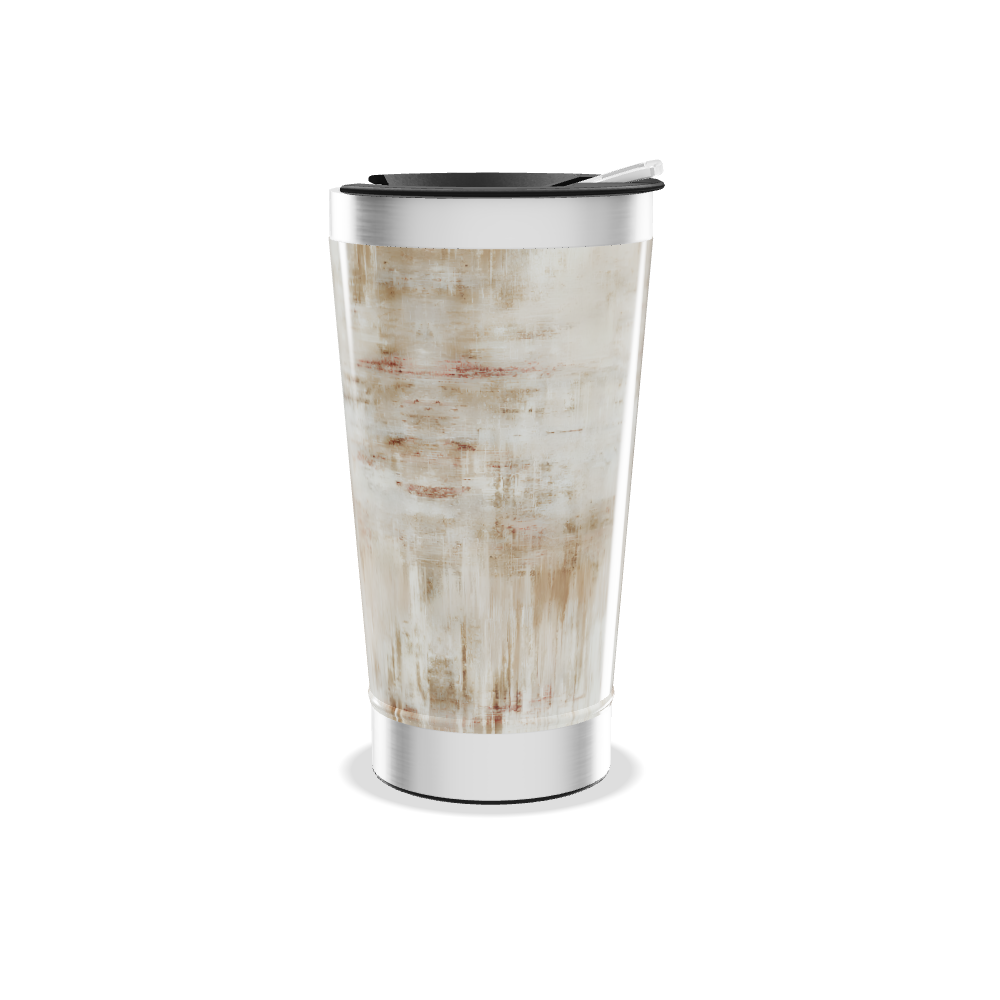 Copo Térmico - Efeito Madeira Bege