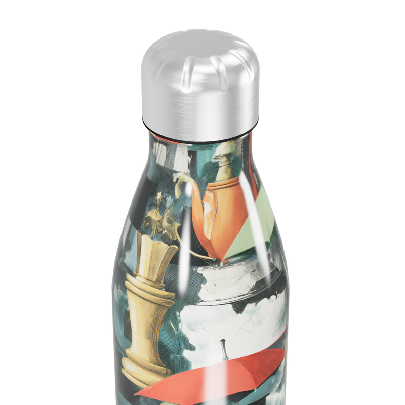 Garrafa Inox Estampada Guarda-chuvas 500ml