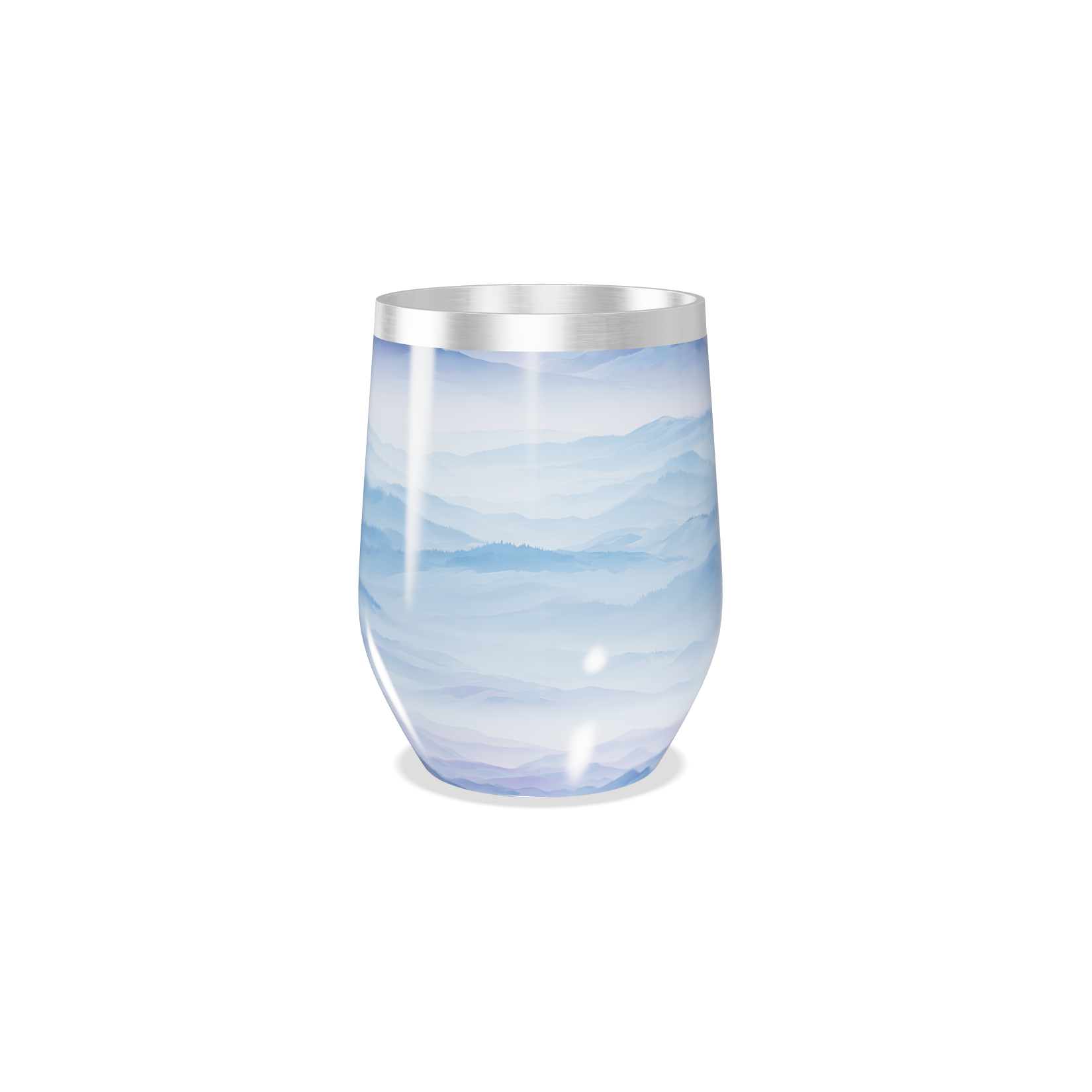 Copo Térmico Slim - Azul Montanhas