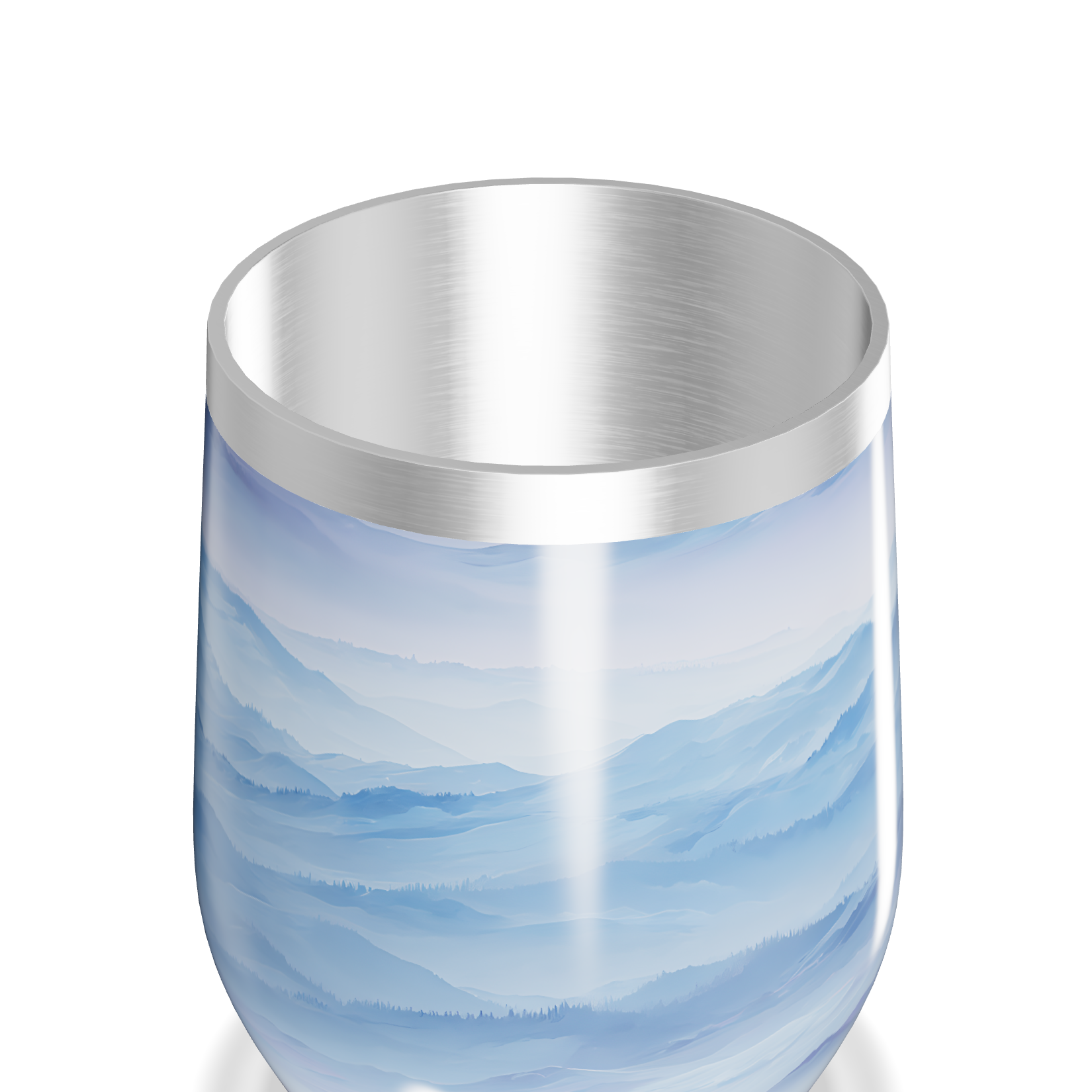 Copo Térmico Slim - Azul Montanhas