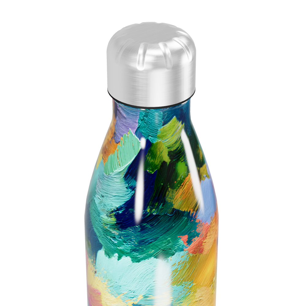 Garrafa Inox - Estampa Colorida