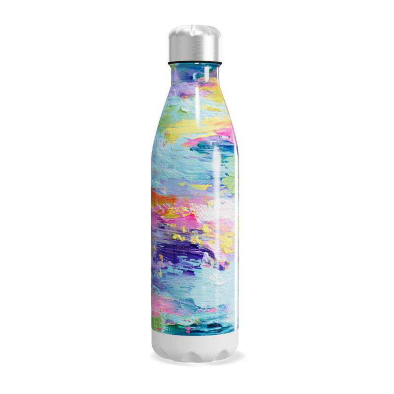 Garrafa Inox - Estampa Colorida 500ml