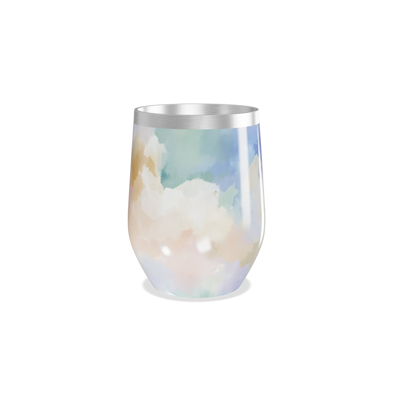 Copo Térmico Slim - Estampa Aquarela