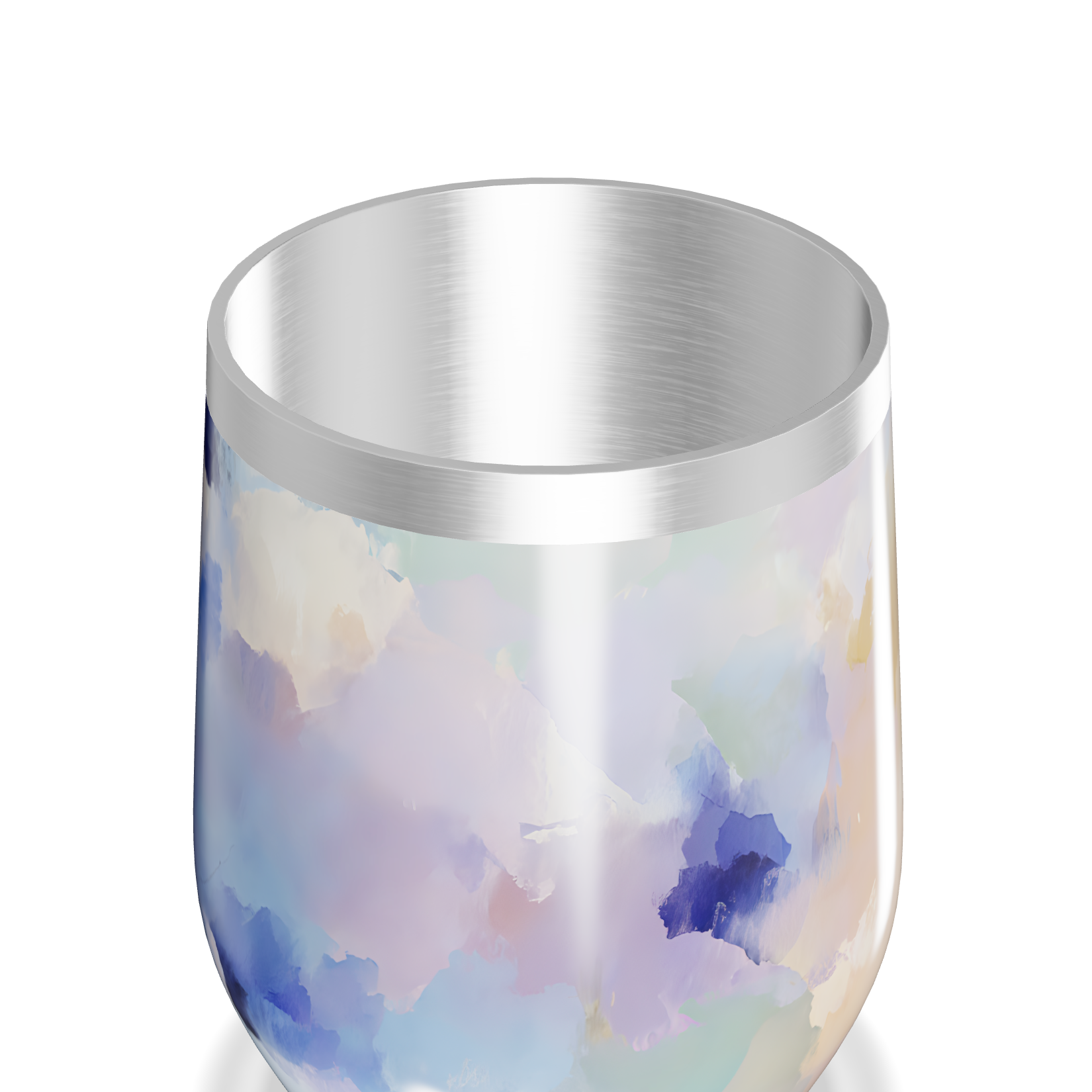 Copo Térmico Slim - Estampa Aquarela