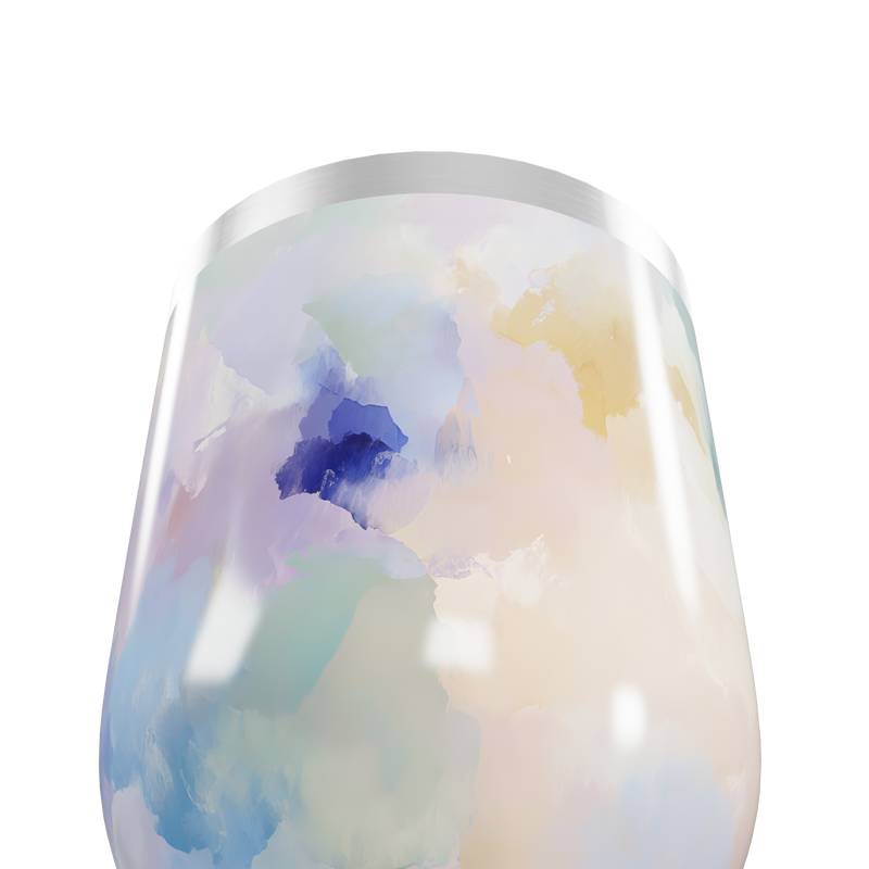 Copo Térmico Slim - Estampa Aquarela