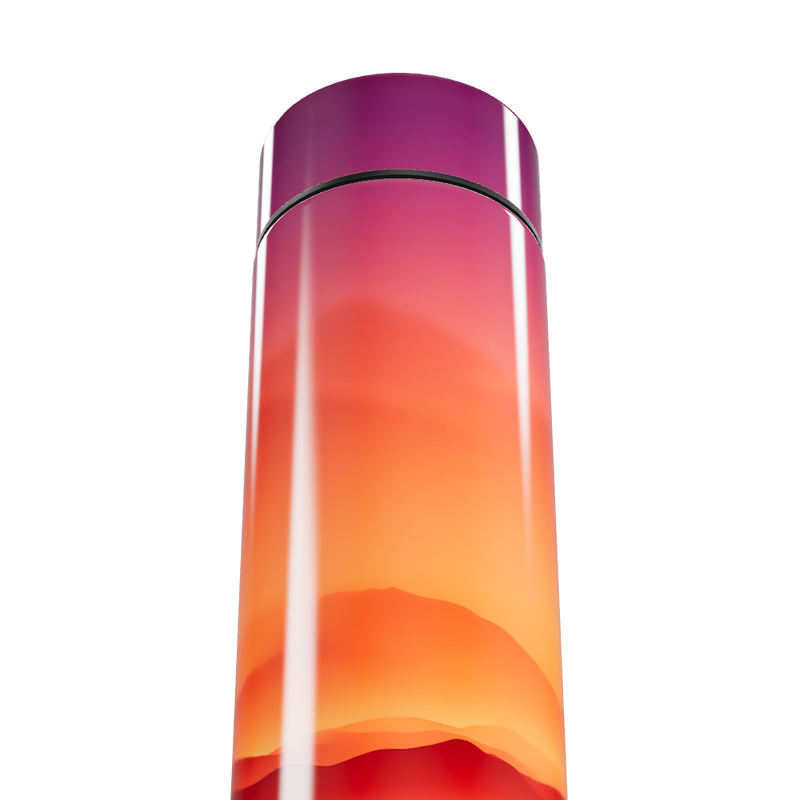 Garrafa Térmica Touch - Degradê Colorido Inox