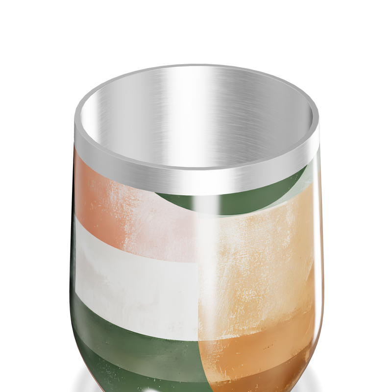 Copo Térmico Slim - Abstrato Colorido Aço Inox