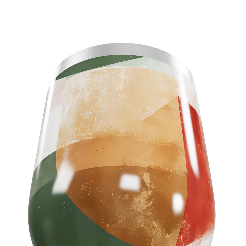 Copo Térmico Slim - Abstrato Colorido Aço Inox