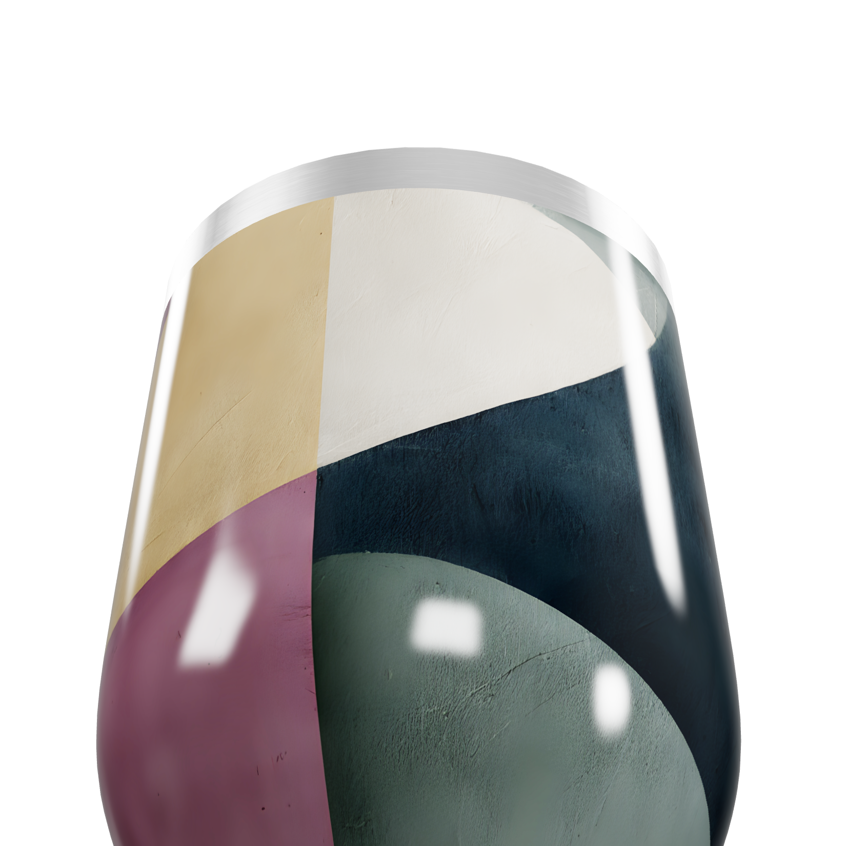 Copo Térmico Slim - Colorido Geométrico