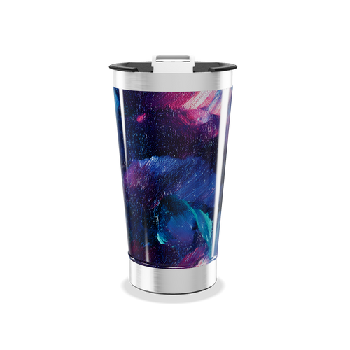 Copo Térmico - Estampa Galáxia Aço Inox