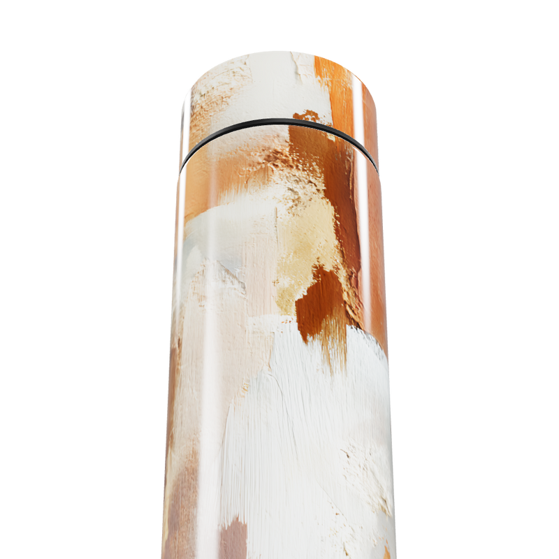 Garrafa Térmica Touch - Estampa Abstrata Colorida